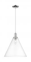 Innovations Lighting 716-1P-PC-GBC-162 - Berkshire Glass - 1 Light - 16 inch - Polished Chrome - Cord hung - Mini Pendant