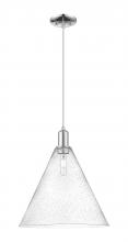 Innovations Lighting 716-1P-PC-GBC-164 - Berkshire Glass - 1 Light - 16 inch - Polished Chrome - Cord hung - Mini Pendant
