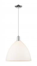 Innovations Lighting 716-1P-PC-GBD-161 - Bristol - 1 Light - 16 inch - Polished Chrome - Cord hung - Mini Pendant