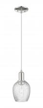 Innovations Lighting 716-1P-PN-G292 - Salina - 1 Light - 6 inch - Polished Nickel - Cord hung - Mini Pendant
