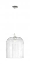 Innovations Lighting 716-1P-PN-G559-12CL - Bridal Veil - 1 Light - 12 inch - Polished Nickel - Cord hung - Mini Pendant