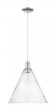 Innovations Lighting 716-1P-PN-GBC-164 - Berkshire Glass - 1 Light - 16 inch - Polished Nickel - Cord hung - Mini Pendant