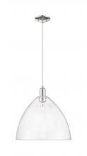 Innovations Lighting 716-1P-PN-GBD-164 - Bristol - 1 Light - 16 inch - Polished Nickel - Cord hung - Mini Pendant