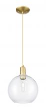 Innovations Lighting 716-1P-SG-G122-10 - Athens - 1 Light - 10 inch - Satin Gold - Cord hung - Mini Pendant