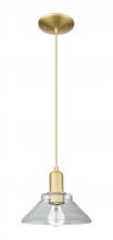 Innovations Lighting 716-1P-SG-G132 - Orwell - 1 Light - 8 inch - Satin Gold - Cord hung - Mini Pendant
