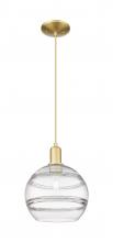 Innovations Lighting 716-1P-SG-G556-10CL - Rochester - 1 Light - 10 inch - Satin Gold - Cord hung - Mini Pendant