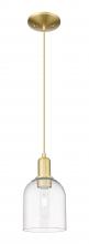 Innovations Lighting 716-1P-SG-G558-6CL - Bella - 1 Light - 6 inch - Satin Gold - Cord hung - Mini Pendant