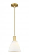 Innovations Lighting 716-1P-SG-GBD-751 - Bristol - 1 Light - 8 inch - Satin Gold - Cord hung - Mini Pendant