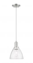 Innovations Lighting 716-1P-SN-GBD-754 - Bristol - 1 Light - 8 inch - Brushed Satin Nickel - Cord hung - Mini Pendant