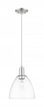Innovations Lighting 716-1P-SN-GBD-92 - Bristol - 1 Light - 9 inch - Brushed Satin Nickel - Cord hung - Mini Pendant