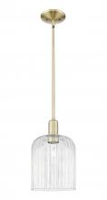 Innovations Lighting 716-1S-AB-G559-8CL - Bridal Veil - 1 Light - 8 inch - Antique Brass - Mini Pendant