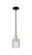 Innovations Lighting 716-1S-BAB-G112 - Cobbleskill - 1 Light - 5 inch - Black Antique Brass - Stem hung - Mini Pendant