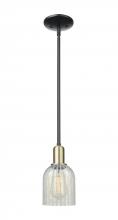 Innovations Lighting 716-1S-BAB-G2511 - Caledonia - 1 Light - 5 inch - Black Antique Brass - Stem hung - Mini Pendant