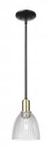 Innovations Lighting 716-1S-BAB-G382 - Castile - 1 Light - 6 inch - Black Antique Brass - Stem hung - Mini Pendant
