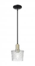 Innovations Lighting 716-1S-BAB-G402 - Niagara - 1 Light - 7 inch - Black Antique Brass - Stem hung - Mini Pendant