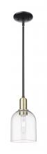 Innovations Lighting 716-1S-BAB-G558-6CL - Bella - 1 Light - 6 inch - Black Antique Brass - Stem hung - Mini Pendant