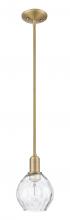 Innovations Lighting 716-1S-BB-G362 - Waverly - 1 Light - 6 inch - Brushed Brass - Stem hung - Mini Pendant