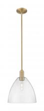 Innovations Lighting 716-1S-BB-GBD-124 - Bristol - 1 Light - 12 inch - Brushed Brass - Stem hung - Mini Pendant