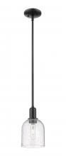 Innovations Lighting 716-1S-BK-G558-6SDY - Bella - 1 Light - 6 inch - Matte Black - Stem hung - Mini Pendant