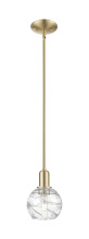 Innovations Lighting 716-1S-CB-G1213-6CL - Athens Deco Swirl - 1 Light - 6 inch - Champagne Bronze - Mini Pendant