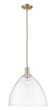 Innovations Lighting 716-1S-CB-GBD-162 - Bristol - 1 Light - 16 inch - Champagne Bronze - Stem hung - Mini Pendant