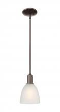 Innovations Lighting 716-1S-OB-G381 - Castile - 1 Light - 6 inch - Oil Rubbed Bronze - Stem hung - Mini Pendant
