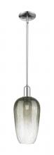Innovations Lighting 716-1S-PC-G484-7SL - Brookhaven Flute - 1 Light - 6 inch - Polished Chrome - Mini Pendant