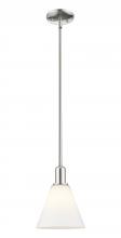 Innovations Lighting 716-1S-PN-GBC-81 - Berkshire Glass - 1 Light - 8 inch - Polished Nickel - Stem hung - Mini Pendant