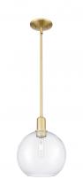 Innovations Lighting 716-1S-SG-G122-10 - Athens - 1 Light - 10 inch - Satin Gold - Stem hung - Mini Pendant