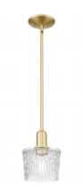 Innovations Lighting 716-1S-SG-G402 - Niagara - 1 Light - 7 inch - Satin Gold - Stem hung - Mini Pendant