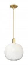 Innovations Lighting 716-1S-SG-G481-10OP - Brookhaven Sphere - 1 Light - 6 inch - Satin Gold - Mini Pendant