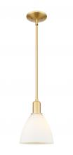 Innovations Lighting 716-1S-SG-GBD-751 - Bristol - 1 Light - 8 inch - Satin Gold - Stem hung - Mini Pendant