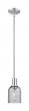 Innovations Lighting 716-1S-SN-G257 - Caledonia - 1 Light - 5 inch - Brushed Satin Nickel - Stem hung - Mini Pendant