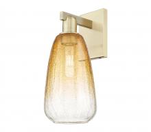 Innovations Lighting 716-1W-AB-G480-6AM - Brookhaven Almond - 1 Light - 6 inch - Antique Brass - Sconce