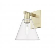 Innovations Lighting 716-1W-AB-GBC-82 - Berkshire Glass - 1 Light - 8 inch - Antique Brass - Sconce