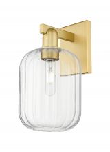 Innovations Lighting 716-1W-SG-G460-7CL - Preston Cylinder - 1 Light - 6 inch - Satin Gold - Sconce
