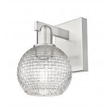 Innovations Lighting 716-1W-SN-G122C-6CL - Athens - 1 Light - 6 inch - Brushed Satin Nickel - Sconce