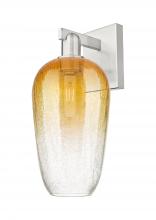 Innovations Lighting 716-1W-SN-G484-7AM - Brookhaven Flute - 1 Light - 6 inch - Brushed Satin Nickel - Sconce