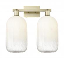Innovations Lighting 716-2W-AB-G482-7OP - Brookhaven Cloche - 2 Light - 16 inch - Antique Brass - Bath Vanity Light