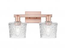 Innovations Lighting 716-2W-AC-G402 - Niagara - 2 Light - 18 inch - Antique Copper - Bath Vanity Light