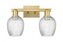 Innovations Lighting 716-2W-BB-G292 - Salina - 2 Light - 17 inch - Brushed Brass - Bath Vanity Light
