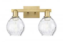 Innovations Lighting 716-2W-BB-G362 - Waverly - 2 Light - 17 inch - Brushed Brass - Bath Vanity Light