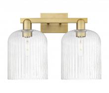 Innovations Lighting 716-2W-BB-G559-8SDY - Bridal Veil - 2 Light - 19 inch - Brushed Brass - Bath Vanity Light