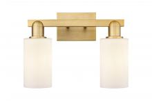 Innovations Lighting 716-2W-BB-G801 - Clymer - 2 Light - 15 inch - Brushed Brass - Bath Vanity Light