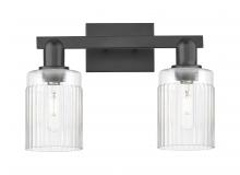 Innovations Lighting 716-2W-BK-G342 - Hadley - 2 Light - 16 inch - Matte Black - Bath Vanity Light