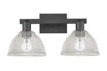 Innovations Lighting 716-2W-BK-G422 - Arietta - 2 Light - 19 inch - Matte Black - Bath Vanity Light