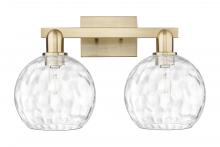 Innovations Lighting 716-2W-CB-G1215-8 - Athens Water Glass - 2 Light - 19 inch - Champagne Bronze - Bath Vanity Light