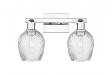Innovations Lighting 716-2W-PC-G292 - Salina - 2 Light - 17 inch - Polished Chrome - Bath Vanity Light