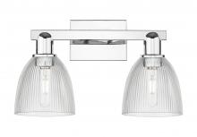 Innovations Lighting 716-2W-PC-G382 - Castile - 2 Light - 17 inch - Polished Chrome - Bath Vanity Light