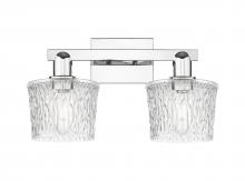 Innovations Lighting 716-2W-PC-G402 - Niagara - 2 Light - 18 inch - Polished Chrome - Bath Vanity Light